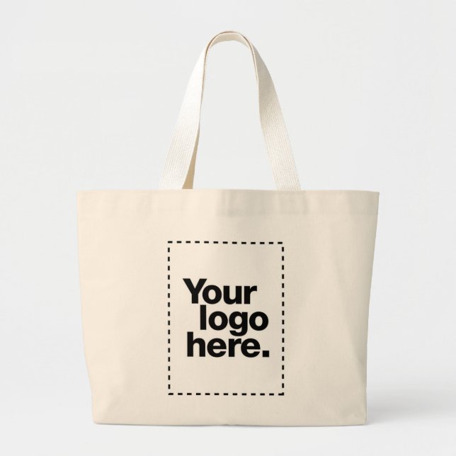 Create your own large tote bag (Front)