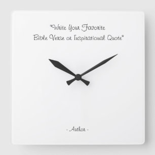 create your own large wall clock