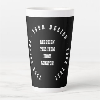 Create Your Own Latte Mug