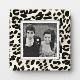 Create-Your-Own Leopard Print Photo Frame Plaque