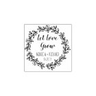 Create Your Own Let Love Grow Typography Wedding
