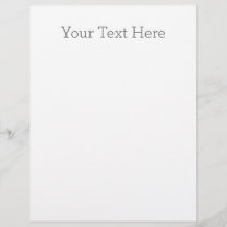 Create Your Own Letterhead