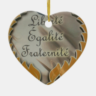 Create Your Own Liberty Equality Fraternity Ceramic Tree Decoration