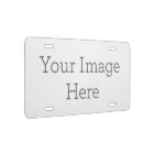 Create Your Own License Plate