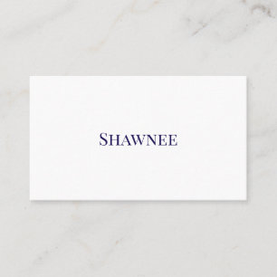 Create Your Own Light White Matte Business Cards