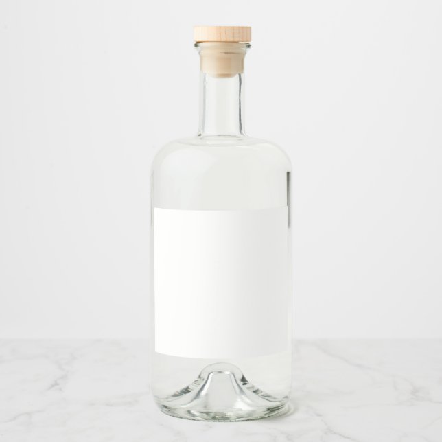 Create your own liquor bottle label (Front)
