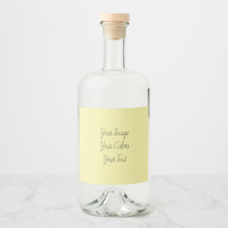 Create Your Own Liquor Bottle Label