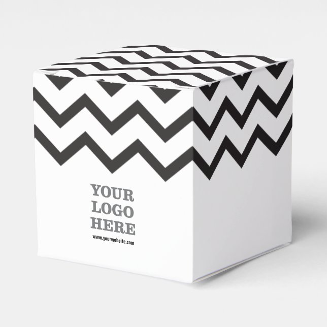 Create Your Own Logo Favour Box (Front Side)