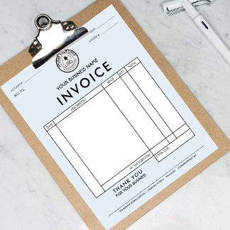 Create Your Own Logo Invoice Custom Letterhead