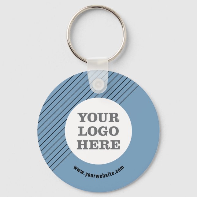 Create Your Own Logo Key Ring (Front)