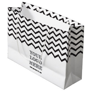 Create Your Own Logo Large Gift Bag