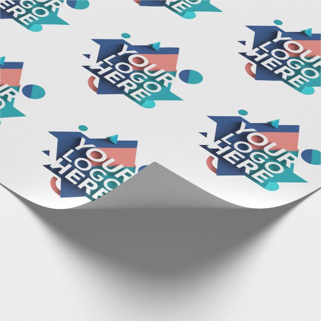 Create Your Own Logo Wrapping Paper (Corner)