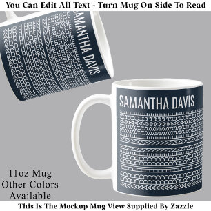 Create Your Own Long Hidden Message & Name 151WB Coffee Mug