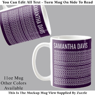 Create Your Own Long Hidden Message & Name 151WP Coffee Mug