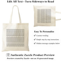 Create Your Own Long Hidden Message & Name Grey