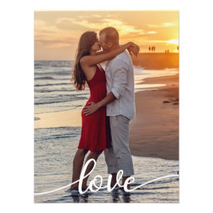 Create Your Own Love Couple Photo Enlargement