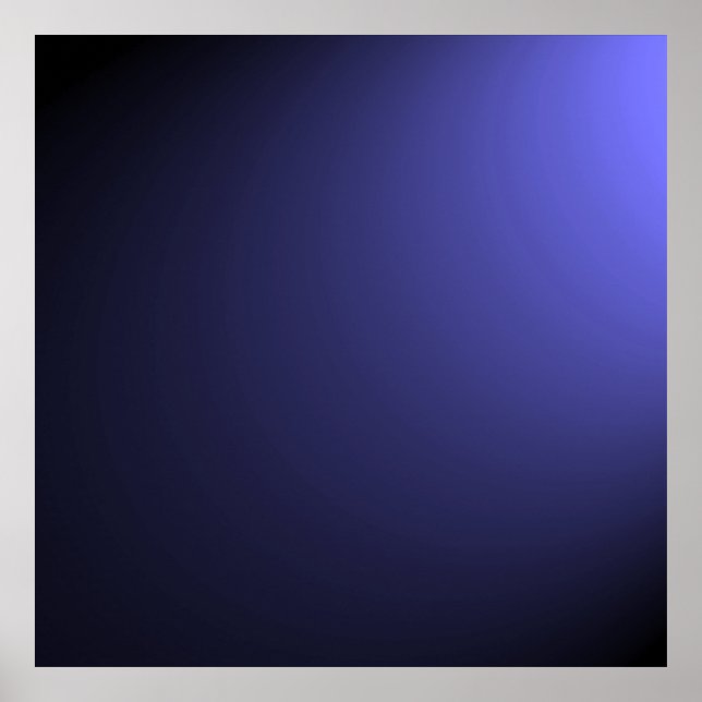 Create Your Own Low Lights Background - Indigo Poster (Front)
