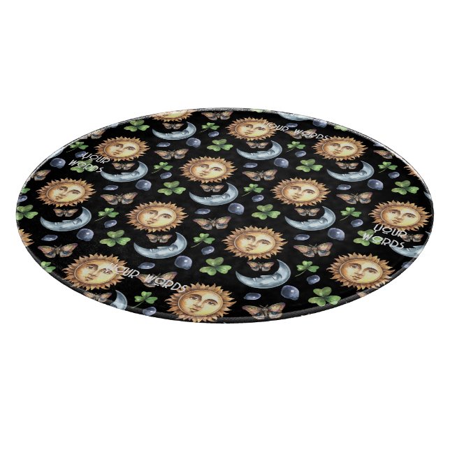 Create Your Own Lucky Celestial Butterfly Cutting Board (Corner)