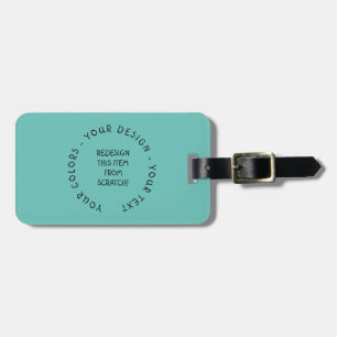 Create Your Own Luggage Tag