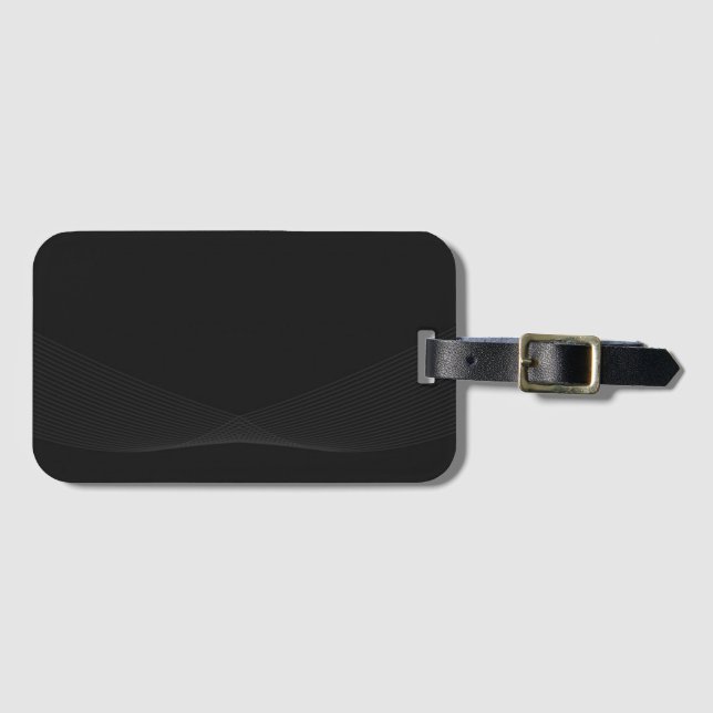 Create Your Own Luggage Tag (Front Horizontal)