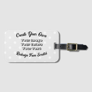 Create Your Own Luggage Tag