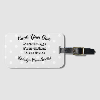 Create Your Own Luggage Tag