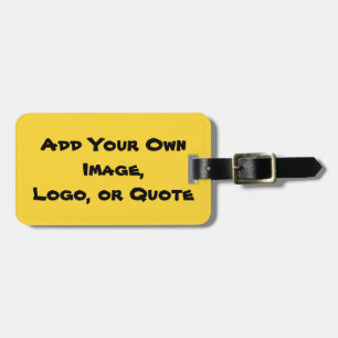 Create Your Own Luggage Tag - Customised Products