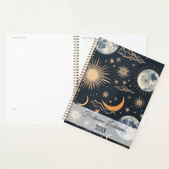 Create Your Own Lunar Cloudscapes Celestial Planner (Display)