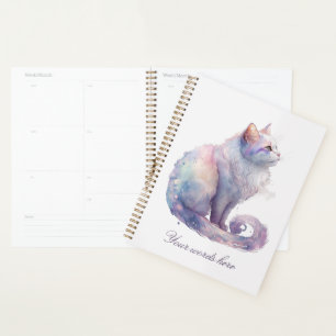 Create Your Own Magic White Cat Planner