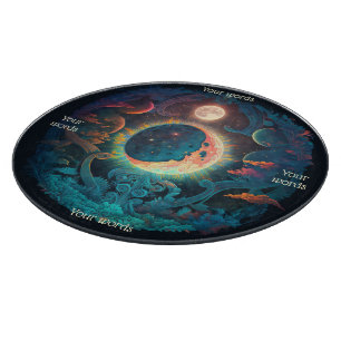 Create Your Own Magical Blue Moon Cutting Board