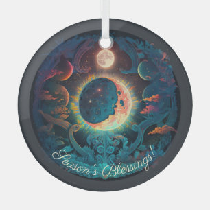 Create Your Own Magical Blue Moon Glass Tree Decoration