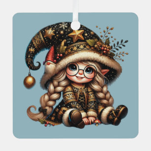 Create Your Own Magical Christmas Gnome Metal Tree Decoration