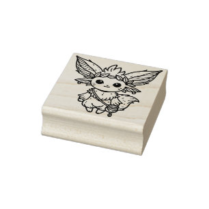 Create Your Own Magical Fairy Creature Rubber Stamp