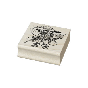 Create Your Own Magical Fairy Wizard Rubber Stamp