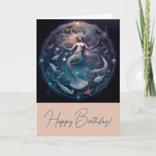 Create Your Own Magical Mermaid Paradise Holiday Card