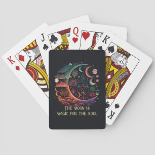 Create Your Own Magical Planetary Paradise Playing Cards
