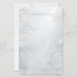 Create Your Own Magical Winter Yule Forest Stationery