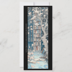 Create Your Own Magnolia Library Bookmark Card
