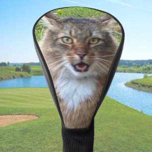 Create Your Own Maine Coon Cat Photo Personalised Golf Head Cover