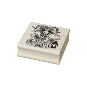 Create Your Own Majestic Ram Prince Rubber Stamp