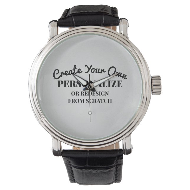 Create Your Own - Make a Custom Watch (Front)