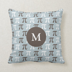 Create your own Math Pi Symbol Pattern Cushion