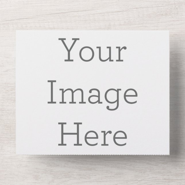 All in One Invitation, Paper: Signature Matte, Envelopes: None (Front)