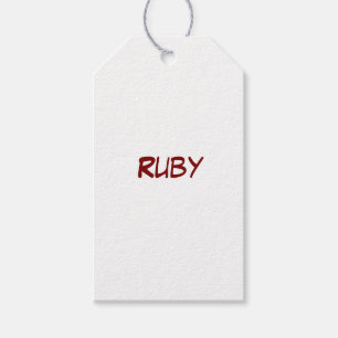 Create Your Own Matte Gift Tags