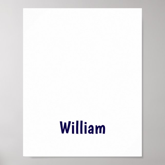  Create Your Own Matte Poster (Front)