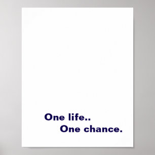 Create Your Own Matte Poster