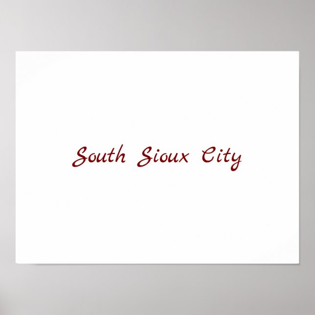 Create Your Own Matte Value Paper Poster (Front)