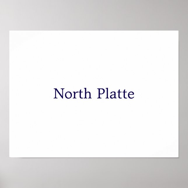 Create Your Own Matte Value Paper Poster (Front)