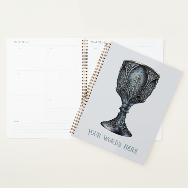 Create Your Own Mediaeval Chalice Planner (Display)