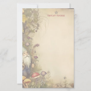 Create Your Own Mediaeval Dwarf Garden Stationery